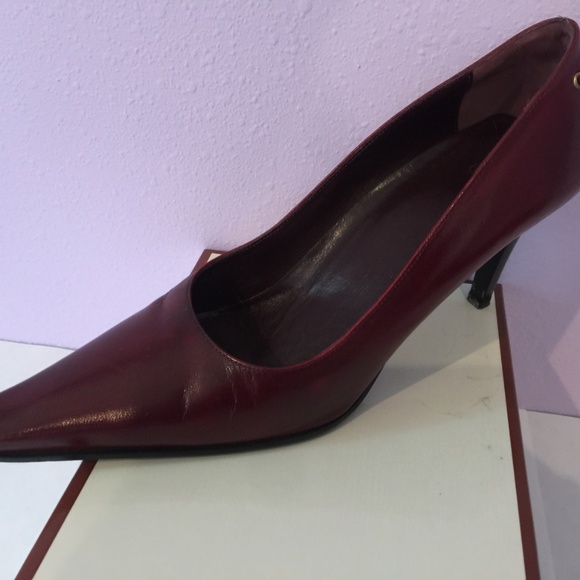 Coach red leather detail pump - Picture 3 of 4